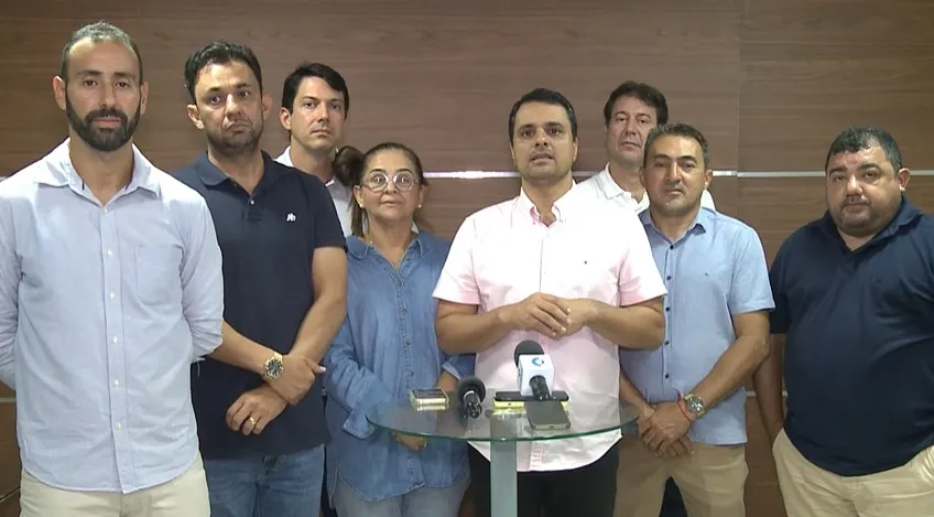 Gardel Rolim e vereadores do PDT anunciam apoio a André Fernandes no segundo turno em Fortaleza