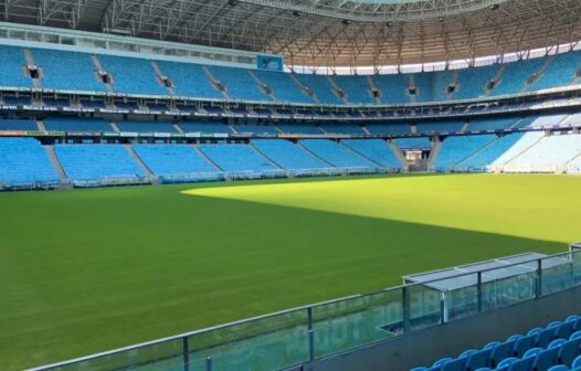 Arena do Grêmio volta a ter capacidade máxima contra o Atlético-GO após intervalo de 175 dias