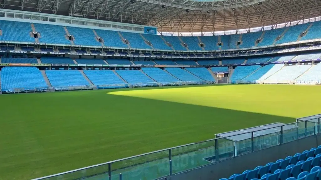 Arena do Grêmio volta a ter capacidade máxima contra o Atlético-GO após intervalo de 175 dias