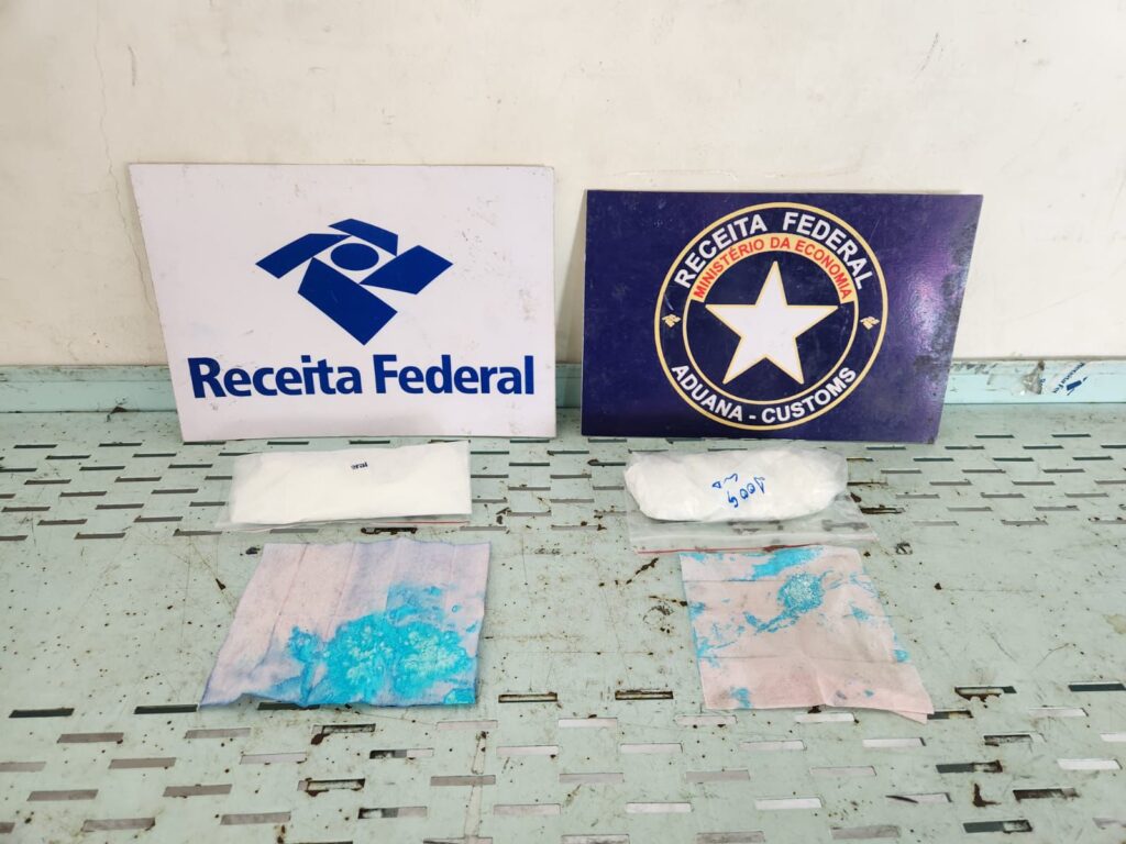 Receita Federal apreende cocaína no Terminal de Cargas do Aeroporto de Fortaleza nesta terça-feira (22)