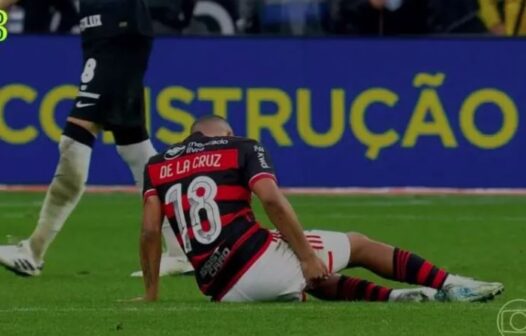 Flamengo revela lesão muscular na coxa e De la Cruz vira problema para reta final da temporada