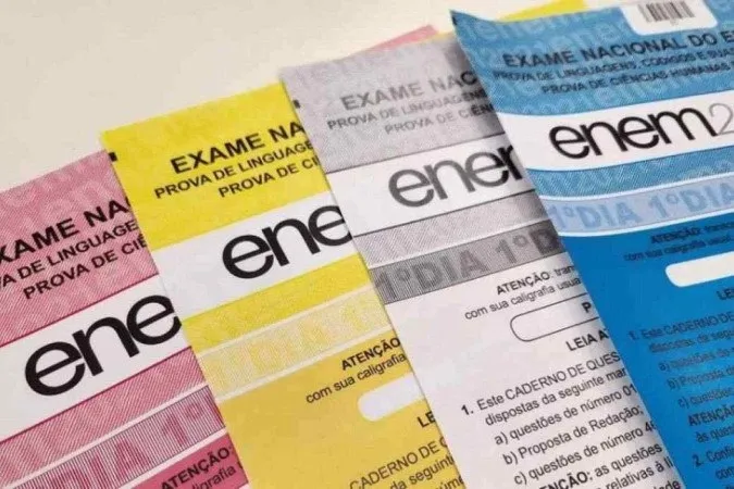 Enem 2024 registra 26,6% de inscritos faltosos no primeiro dia de prova, neste domingo (3)