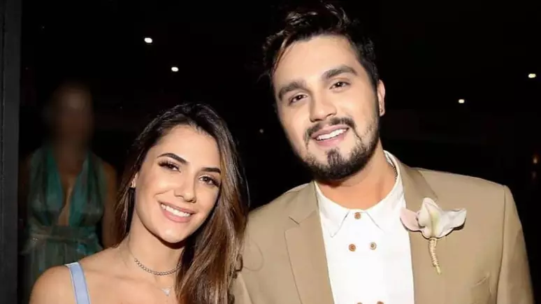 Luan Santana e Jade Magalhães se casam em cerimônia secreta restrita a familiares