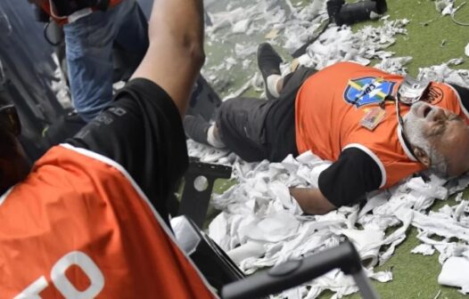 Fotógrafo atingido por bomba na final da Copa do Brasil relembra momento: ‘Muito assustado’