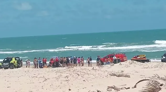 Sobe para quatro o número de pessoas mortas por afogamento em praias do Ceará em 5 dias