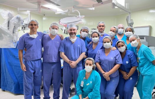 ICC realiza primeira cirurgia robótica em benefício de pacientes do SUS no Norte e Nordeste