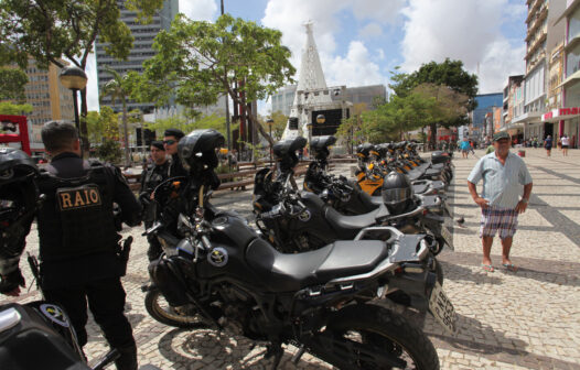 Mais de 240 policiais atuarão por dia nas ruas do Centro de Fortaleza no fim do ano