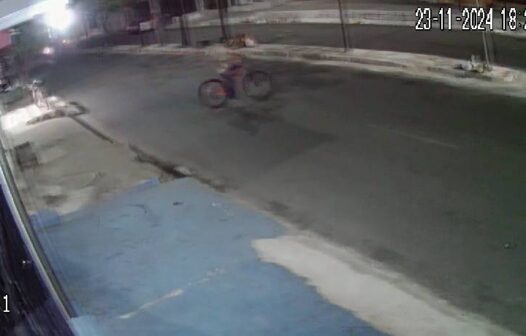 Bicicleta estacionada é furtada na Avenida Fernandes Távora, em Fortaleza