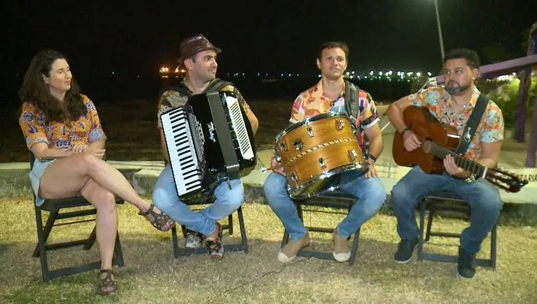 Banda ‘Os Moringa’ representa o legado do autêntico forró nos palcos de Fortaleza