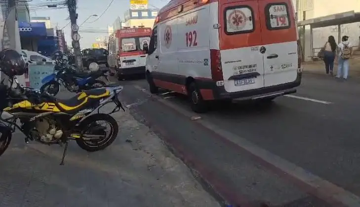 Deficiente visual é atropelado na Avenida Gomes de Matos, no bairro Montese