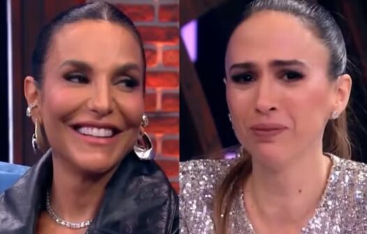 Tatá Werneck se emociona com fala de Ivete Sangalo sobre marido mais novo