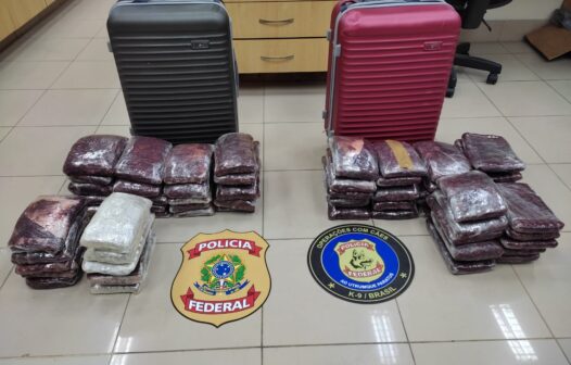 Homem é preso em flagrante com 33 kg de maconha no Aeroporto de Fortaleza