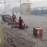 Segundo dia de fortes chuvas causa transtornos em Brejo Santo e Jardim, no Ceará