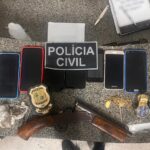 Polícia captura dois suspeitos de invadir casa, roubar moto, agredir casal e pisotear cadela