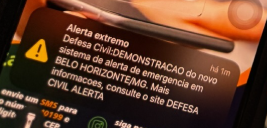 Alerta sonoro da Defesa Civil provoca pânico entre moradores de Belo Horizonte