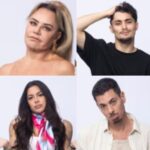 A Fazenda 16: Flor Fernandez, Gui Vieira, Luana Targinno e Sacha Bali disputam preferência em Roça com eliminação dupla