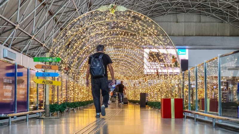 Aeroporto de Fortaleza projeta movimentação de mais de 650 mil passageiros neste final de ano