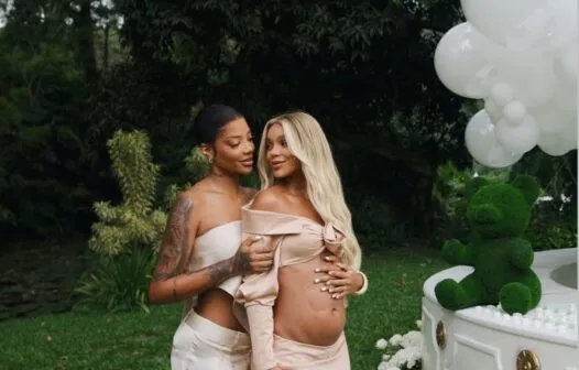 Ludmilla e Brunna Gonçalves revelam sexo do primeiro filho; vídeo