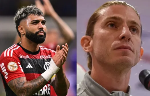 Gabigol define Filipe Luís como ‘melhor do País’ e crava: ‘Próximo treinador da seleção’