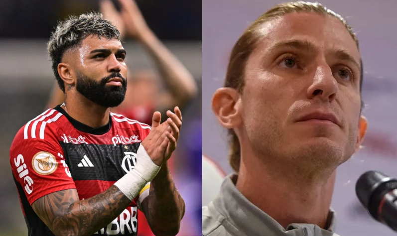 Gabigol define Filipe Luís como 'melhor do País' e crava: 'Próximo treinador da seleção'