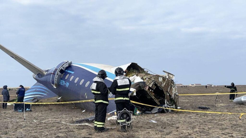 FAB envia três investigadores ao Cazaquistão após queda de avião da Embraer