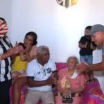 Idosa reúne filhos, netos, bisnetos e trinetos para celebrar 114 anos de vida em Fortaleza