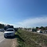 Acidente fatal entre caminhão e motocicleta no Anel Viário