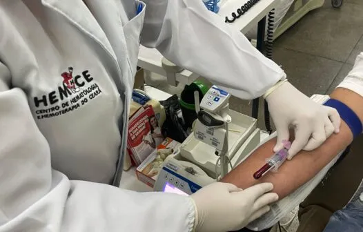 Hemoce reforça campanha de doação de sangue no final do ano