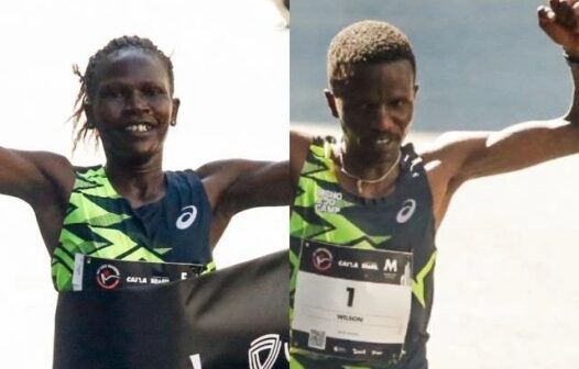 Agnes Keino e Wilson Too, do Quênia, vencem a corrida de São Silvestre; Brasil sobe no pódio