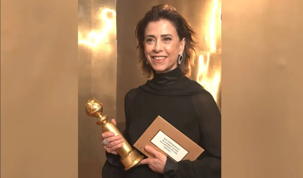 Fernanda Torres vence Globo de Ouro de melhor atriz na categoria Drama, por “Ainda Estou Aqui”