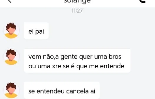 Motociclista por aplicativo escapa de assalto após ladrão desistir de roubá-lo, avisando pelo app