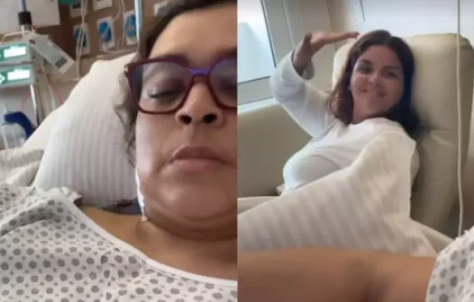 Preta Gil publica vídeo ao lado de amiga no hospital: ‘Quem não sai do lado?’