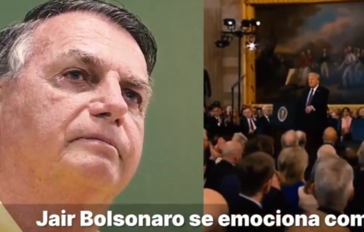 Bolsonaro chora ao assistir posse de Trump pela televisão após impedimento de viajar aos EUA