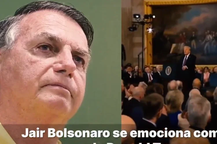 Bolsonaro chora ao assistir posse de Trump pela televisão após impedimento de viajar aos EUA