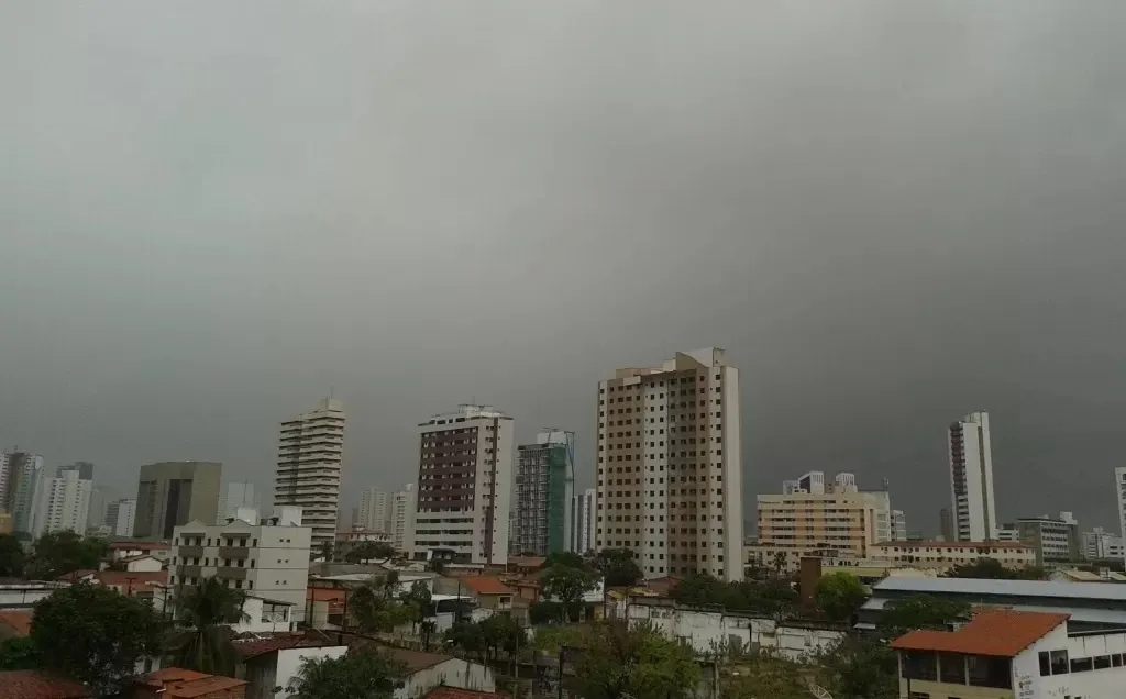 Chuva desta terça (14) em Fortaleza foi a maior na cidade desde fevereiro de 2024