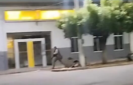 Assalto a banco: policiais cercam agência e dupla de criminosos é presa em Massapê/CE