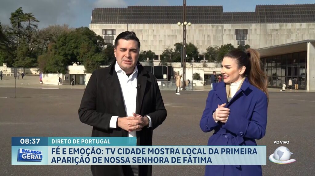 TV Cidade Fortaleza mostra local da primeira aparição de Nossa Senhora de Fátima, em Portugal