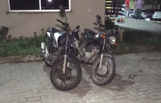 Dois adolescentes são capturados após roubarem duas motos em diferentes pontos de Fortaleza