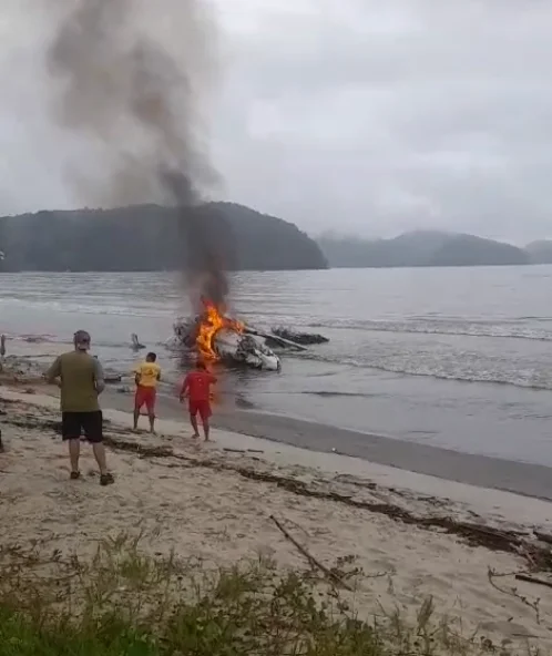 Queda de avião de pequeno porte em Ubatuba, SP, deixou 1 pessoa morta, corrige prefeitura