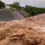 Fortes chuvas causam alagamentos e transbordamento de canal no Crato