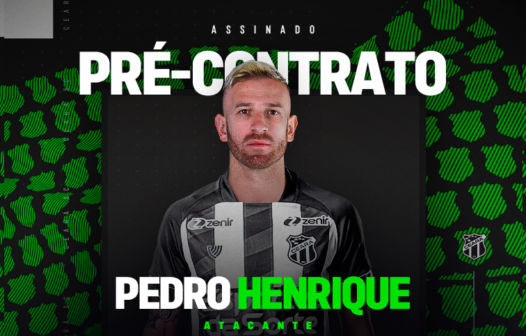 Ceará anuncia atacante Pedro Henrique como reforço para 2025