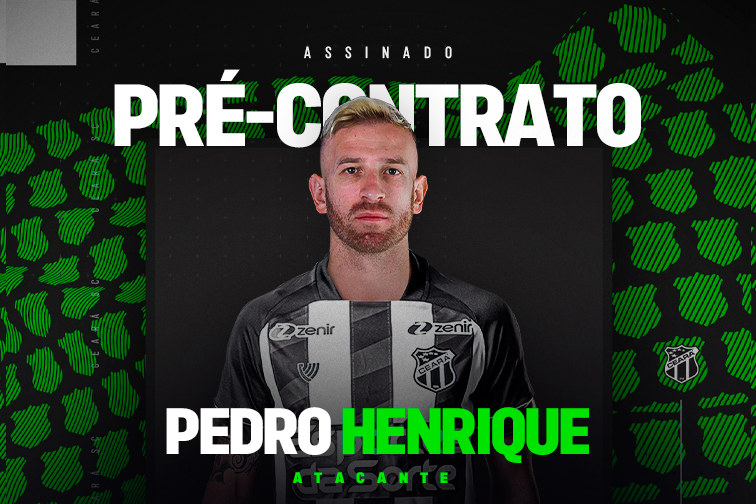 Ceará anuncia atacante Pedro Henrique como reforço para 2025