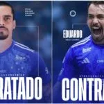 Cruzeiro anuncia as contratações do corintiano Fagner e o meia Eduardo