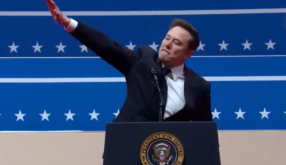 Entenda o que significa o gesto nazista que Elon Musk fez durante posse de Trump