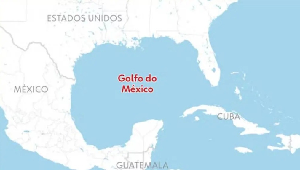 Google altera nome do Golfo do México para Golfo da América para usuários do Maps nos EUA