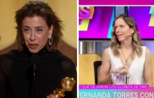 Apresentadoras argentinas debocham da aparência de Fernanda Torres no Globo de Ouro