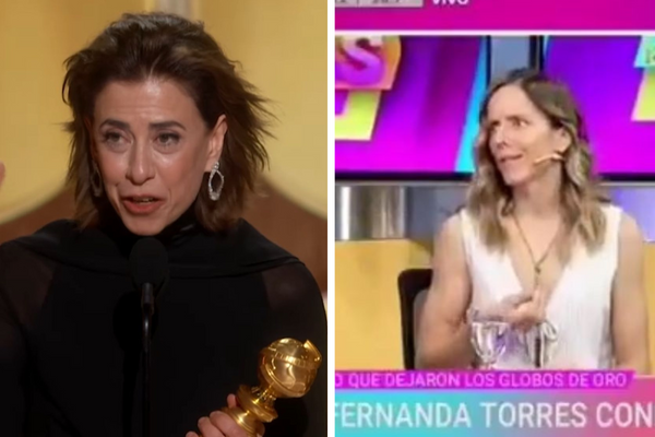 Apresentadoras argentinas debocham da aparência de Fernanda Torres no Globo de Ouro