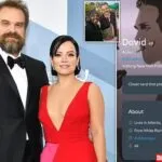 Lily Allen descobre perfil de David Harbour em app de namoro e termina casamento