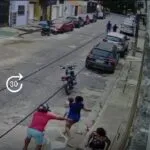 Mulher com criança no colo é vítima de tentativa de assalto em Fortaleza