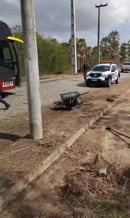 Detento é morto durante serviço de limpeza em avenida; criminosos fugiram